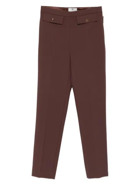 button-detailed trousers by ELISABETTA FRANCHI