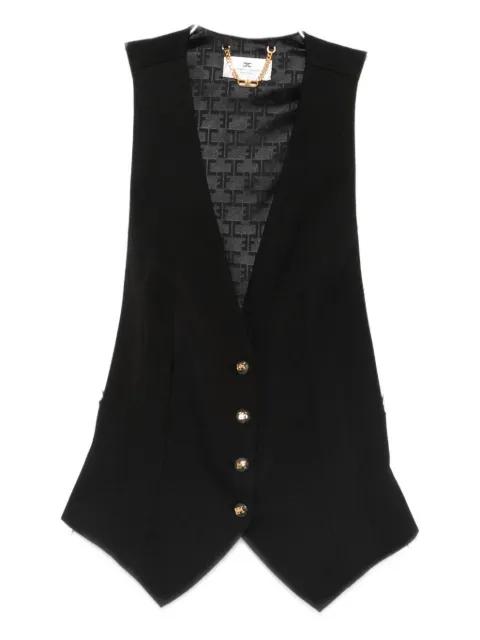 button-fastening waistcoat by ELISABETTA FRANCHI