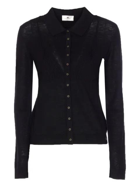 button-front cardigan by ELISABETTA FRANCHI