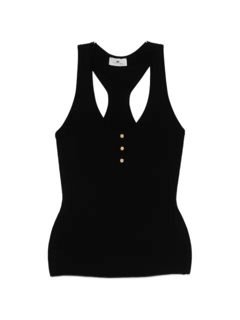button-up tank top by ELISABETTA FRANCHI