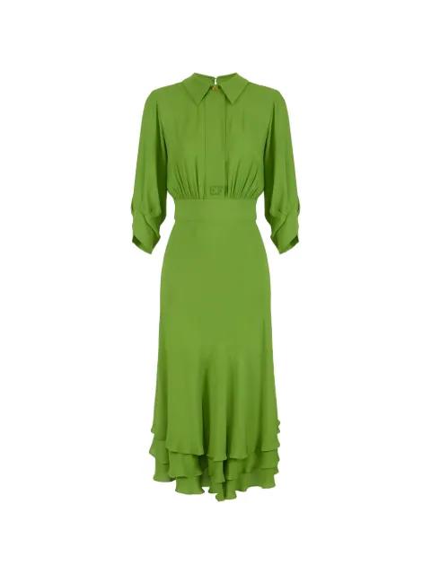 buttoned midi dress by ELISABETTA FRANCHI