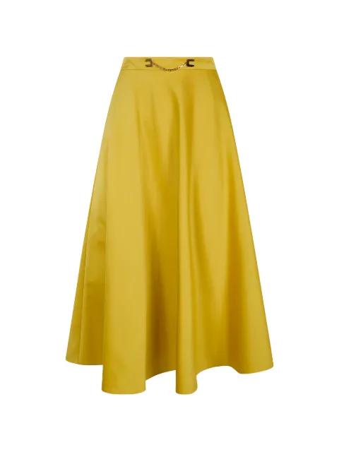 chain-detail midi skirt by ELISABETTA FRANCHI