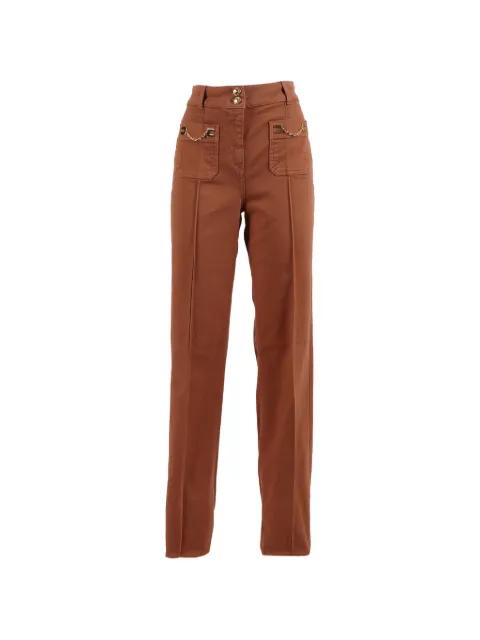 chain-detail trousers by ELISABETTA FRANCHI