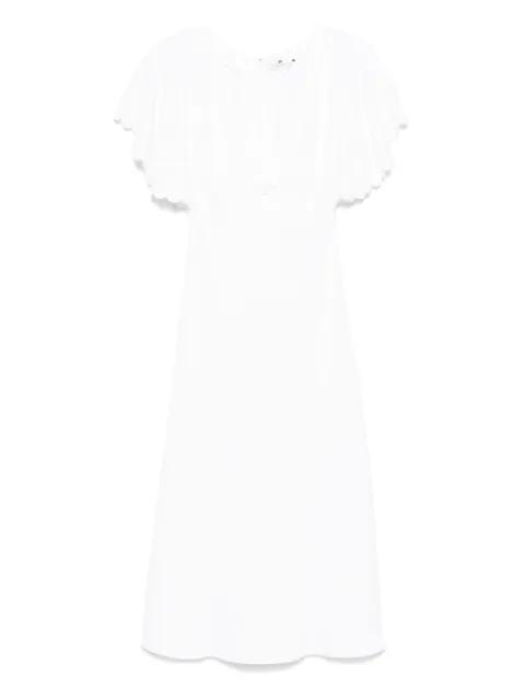 crepe midi dress by ELISABETTA FRANCHI