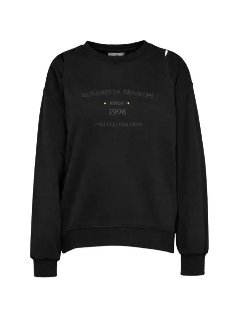 crew-neck sweatshirt by ELISABETTA FRANCHI