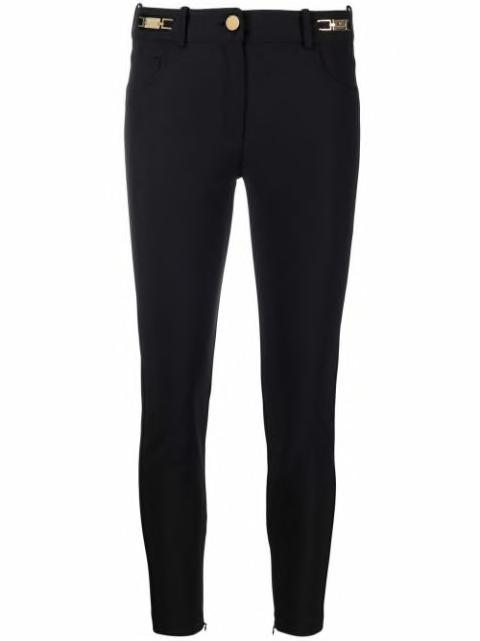 cropped skinny-cut trousers by ELISABETTA FRANCHI