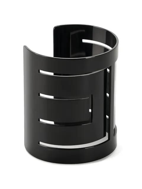 cut-out logo-embossed cuff bracelet by ELISABETTA FRANCHI