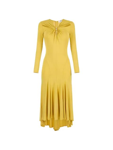 cut-out midi dress by ELISABETTA FRANCHI