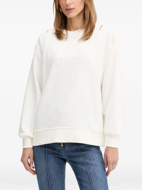 cut-out sweatshirt by ELISABETTA FRANCHI