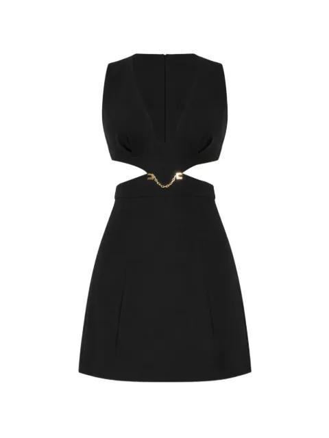 cutout chain dress by ELISABETTA FRANCHI