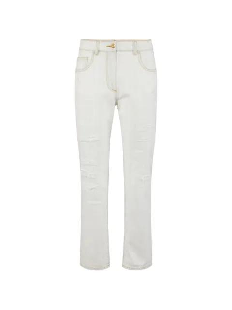 denim five-pocket trousers by ELISABETTA FRANCHI