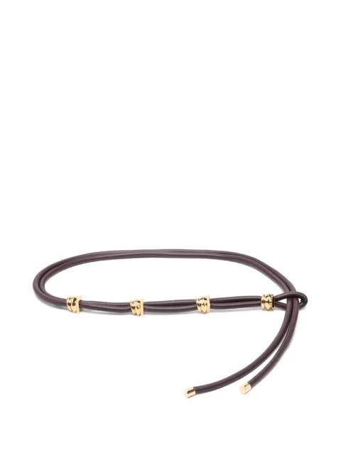 detail leather belt by ELISABETTA FRANCHI