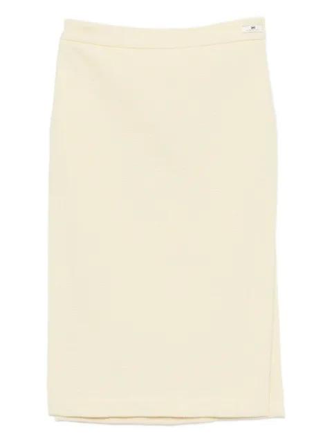 diamond-embellished tweed skirt by ELISABETTA FRANCHI