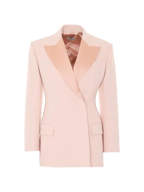 double-breasted V-neck blazer by ELISABETTA FRANCHI