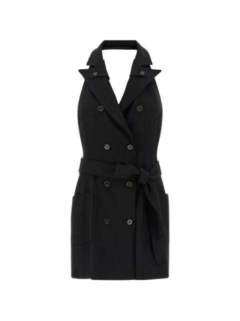 double-breasted belted dress by ELISABETTA FRANCHI