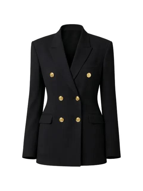 double-breasted button blazer by ELISABETTA FRANCHI