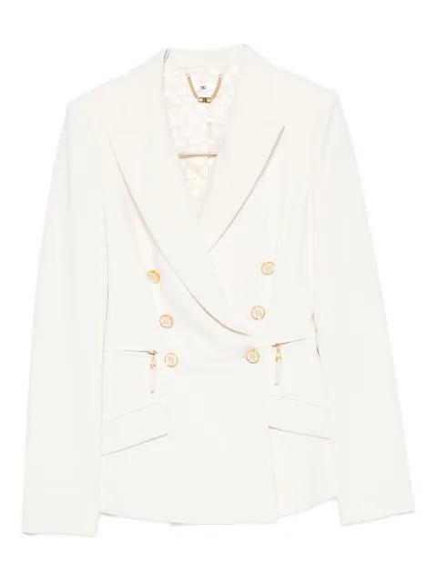 double-breasted buttoned blazer by ELISABETTA FRANCHI