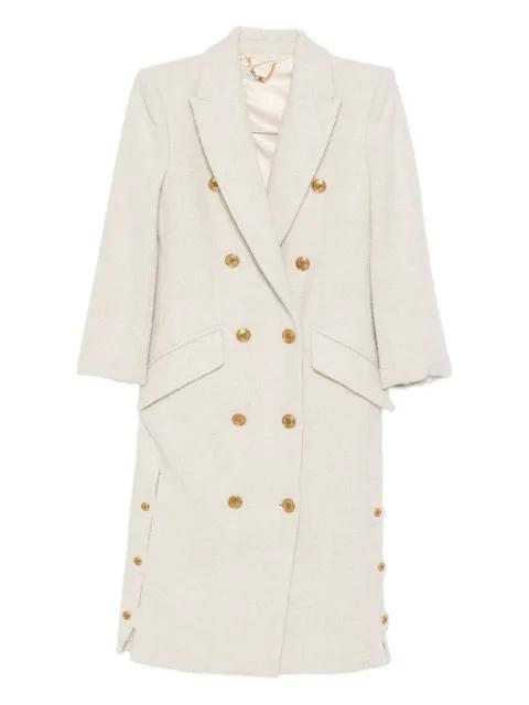 double-breasted coat by ELISABETTA FRANCHI