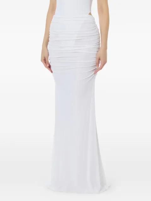 draped detail maxi skirt by ELISABETTA FRANCHI