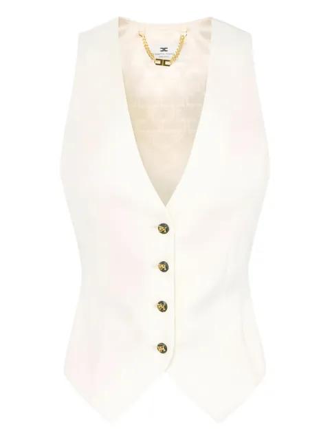 elasticated waistcoat by ELISABETTA FRANCHI