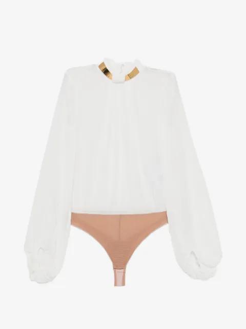 elisabetta franchi CB00766E2 beige altre fibre by ELISABETTA FRANCHI