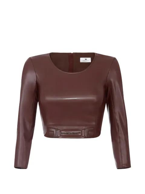 embossed logo-detail top by ELISABETTA FRANCHI