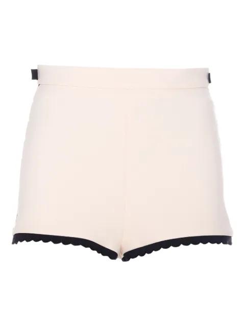 embroidered double-layered shorts by ELISABETTA FRANCHI