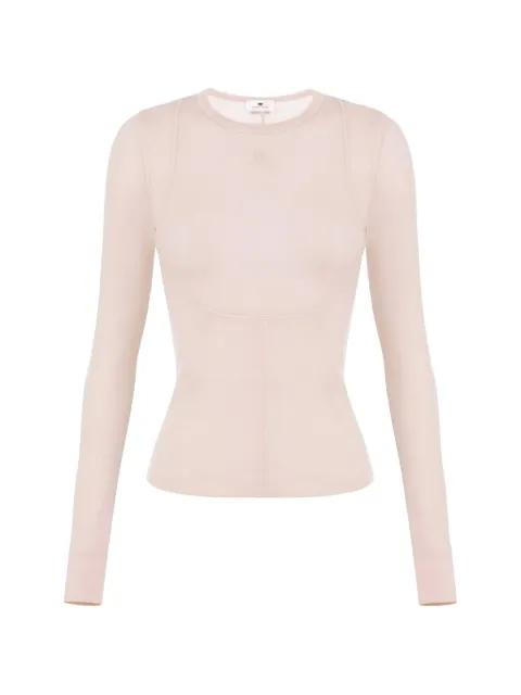 embroidered-logo T-shirt by ELISABETTA FRANCHI