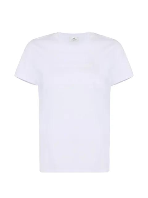 embroidered-logo T-shirt by ELISABETTA FRANCHI