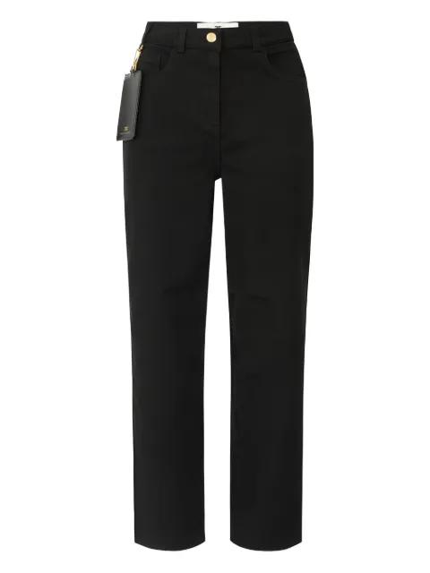 five-pocket cotton-blend jeans by ELISABETTA FRANCHI