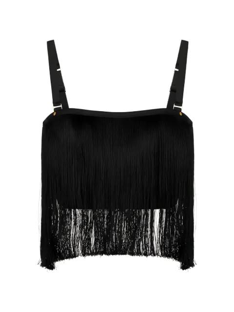 fringe bandeau top by ELISABETTA FRANCHI