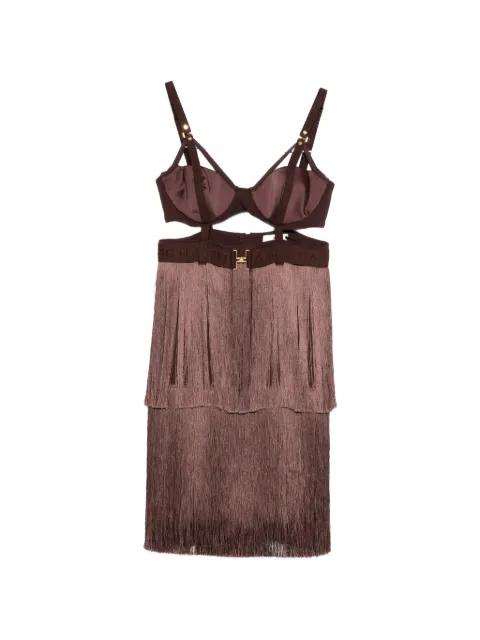 fringe bra dress by ELISABETTA FRANCHI