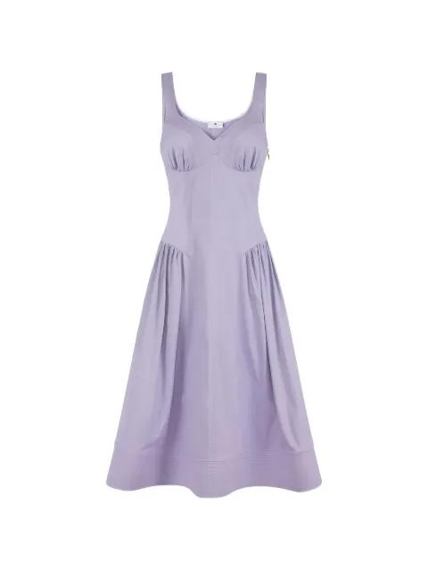 gathered midi dress by ELISABETTA FRANCHI