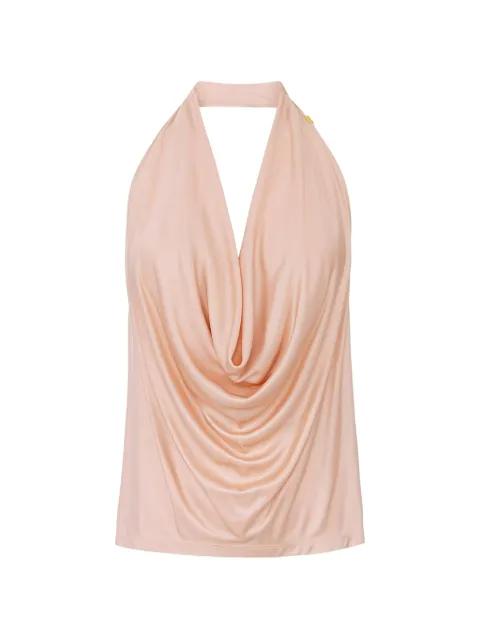 halter-neck drape top by ELISABETTA FRANCHI