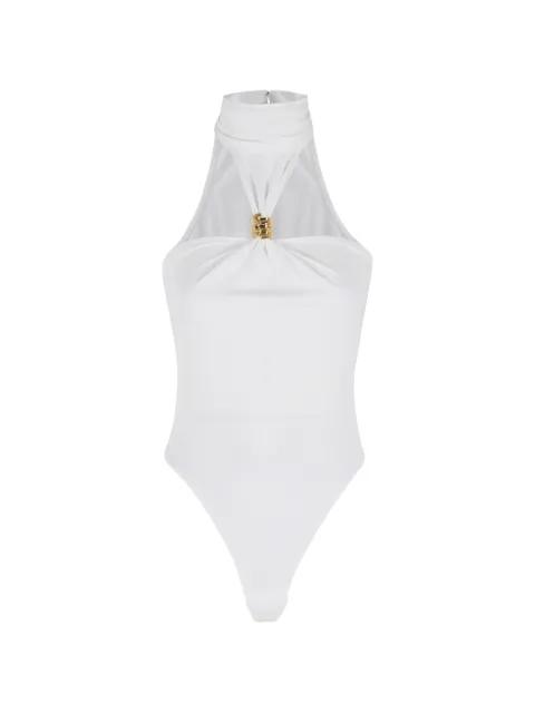 halterneck ring-detail body by ELISABETTA FRANCHI