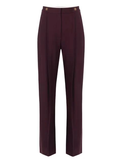 high-waisted tailored trousers by ELISABETTA FRANCHI