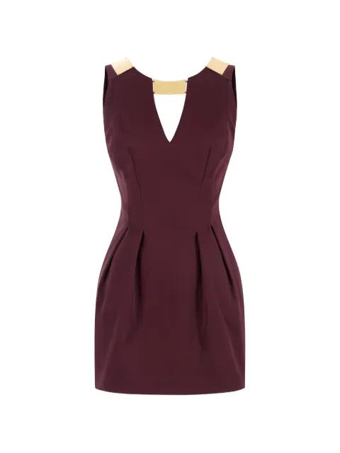 jewel-detail mini dress by ELISABETTA FRANCHI