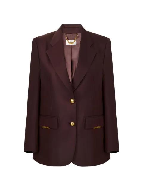 jewel-plaques single-breasted blazer by ELISABETTA FRANCHI