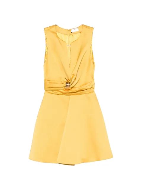 knot-detail mini dress by ELISABETTA FRANCHI