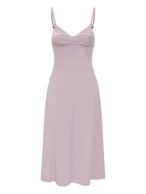 lace-up midi dress by ELISABETTA FRANCHI