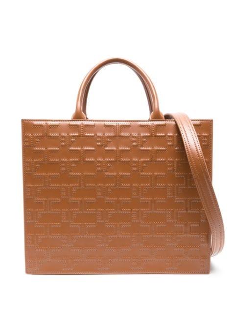 large Bold Monogram tote bag by ELISABETTA FRANCHI