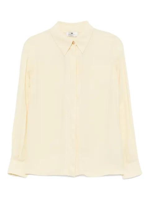 letter-embroidered shirt by ELISABETTA FRANCHI