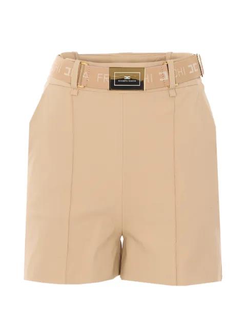 logo-belt shorts by ELISABETTA FRANCHI