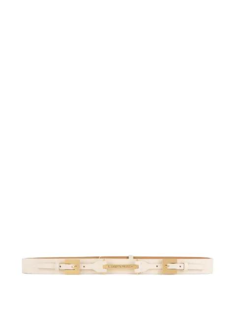 logo-buckle belt by ELISABETTA FRANCHI