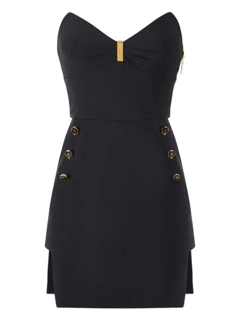 logo-button mini dress by ELISABETTA FRANCHI
