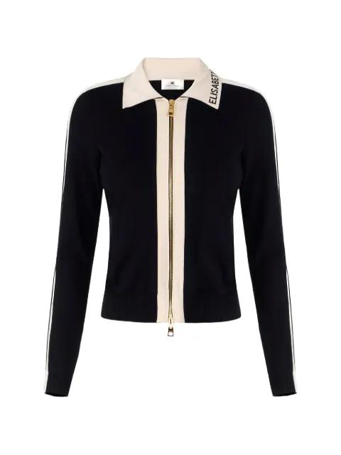 logo-detail cardigan by ELISABETTA FRANCHI