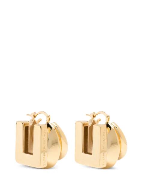 logo-detail earrings by ELISABETTA FRANCHI