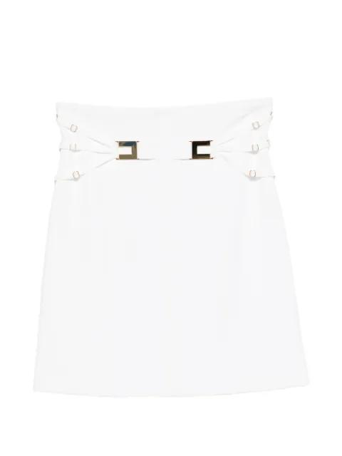 logo-detail mini skirt by ELISABETTA FRANCHI