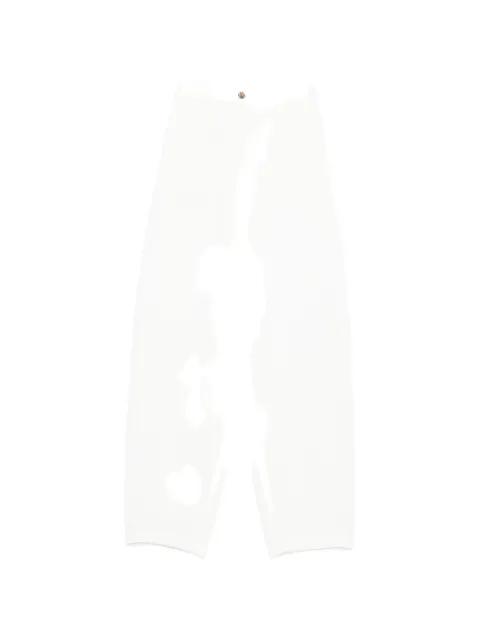 logo-detail palazzo pants by ELISABETTA FRANCHI