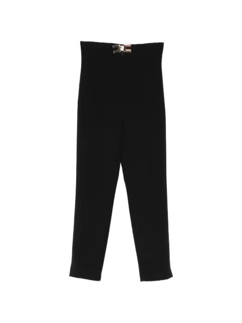 logo-detail tailored trousers by ELISABETTA FRANCHI